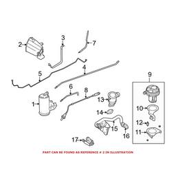 BMW Vapor Canister 16111183568